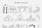 4 in 1 Bundle 360+ Outdoor Designs, a Seasonal Illustration by Mari_Caliart (Thumbnail 24 of 28)