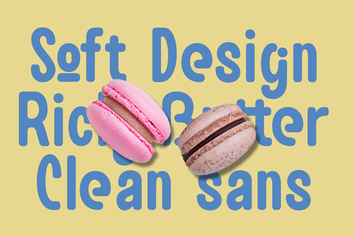 Butter Humble Food Rounded Sans Font, a Sans Serif Font by Rasio Studio (Photo 3 of 10)