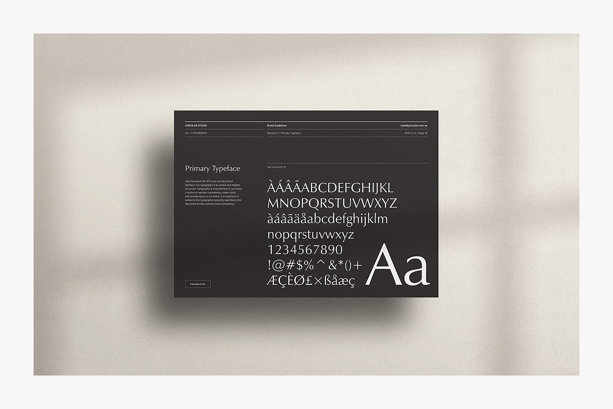 ODESSA / Brand Guidelines, a Presentation Template by Circular (Photo 14 of 20)