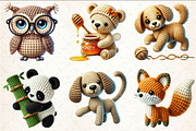 Crochet Animal Sublimation, a Seasonal Illustration by Rose Art (Thumbnail 4 of 4)