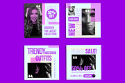 Fashion Social Media Post, an UI Kit Template by ContestDesign (Thumbnail 3 of 4)