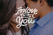 Lettering Love Quotes Bundle 30% OFF, a Texture Illustration by Davihero (Thumbnail 10 of 14)