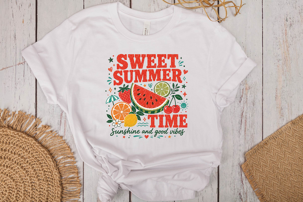 Sweet Summer Time Sublimation PNG, a Seasonal Illustration by DreamPrint404 (Photo 4 of 6)