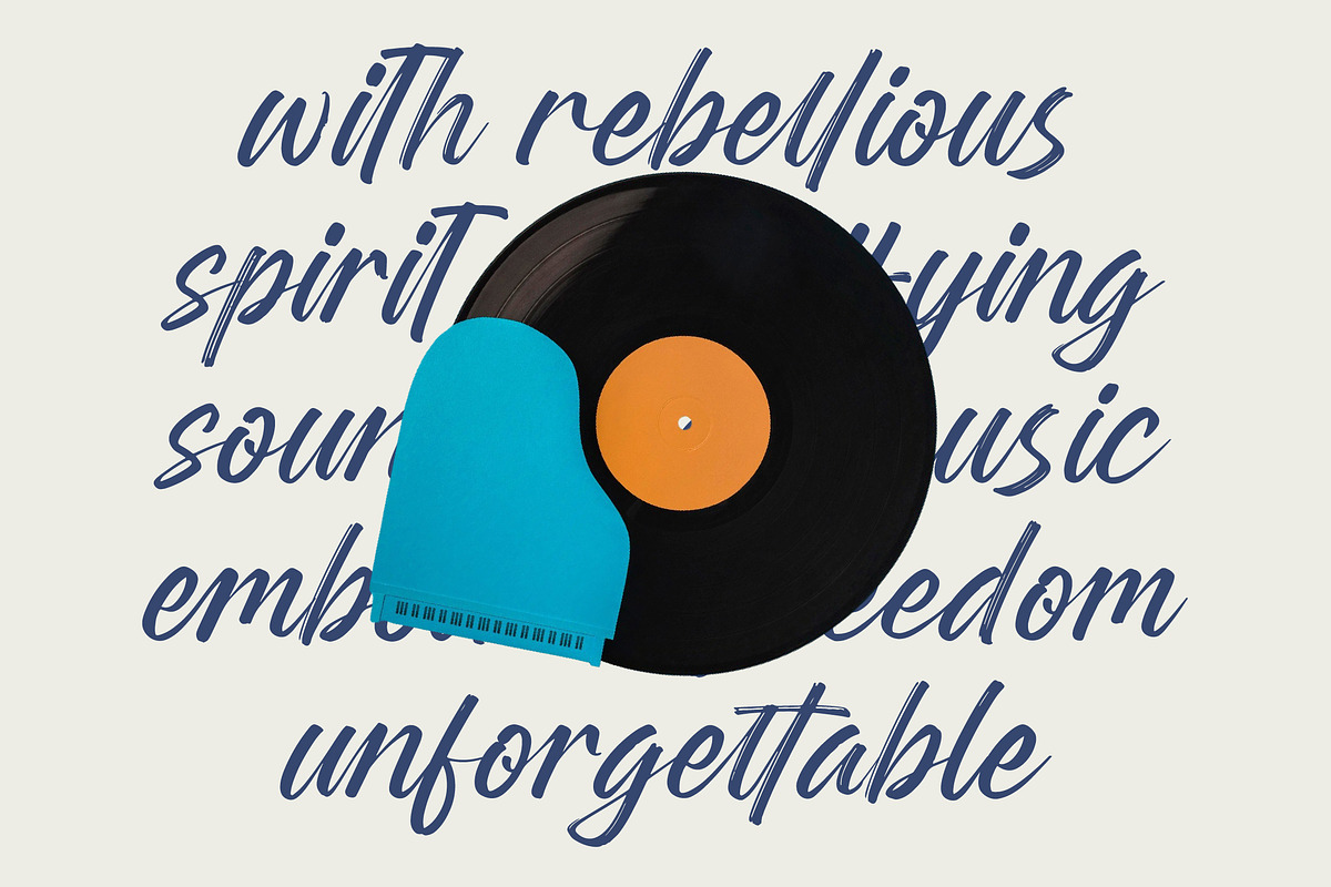 Rangdak Morattes Bold Brush Type, a Script Font by Letterena Studios Script (Photo 5 of 20)