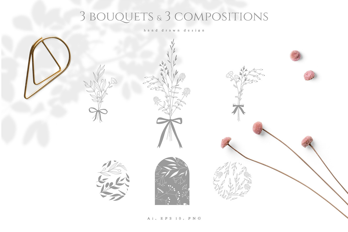 DRIED BOTANICALS COLLECTION, a Decorative Illustration by Luna Dreams (Photo 6 of 13)