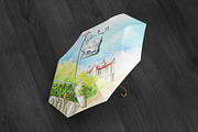 Umbrella Mock-Up, an Advertising Mockup by MassDream (Thumbnail 4 of 11)