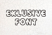 Unique Bolder, a Handwritten Font by Fourteen Letter (Thumbnail 2 of 7)