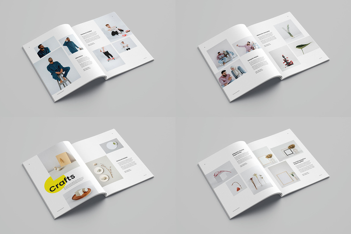 InDesign Portfolio Template, a Brochure Template by Meenom Templates (Photo 12 of 13)