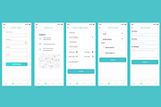 Contact Form, Contact us Screens App, an App Template by nagaredesignstudio (Thumbnail 2 of 2)