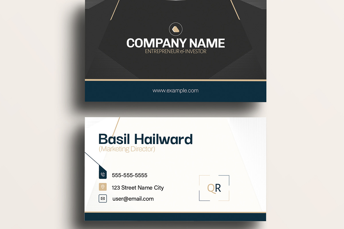 Business Card Template, a Print Template by MightyDesign (Photo 3 of 6)