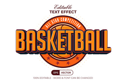 Basketball Text Effect