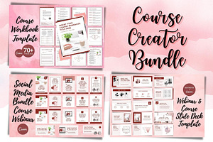 Course Creator Bundle 150+ Templates