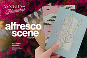 Three DIN A Postcards Mockup (PSD), an Advertising Mockup by WasMockups (Thumbnail 4 of 5)