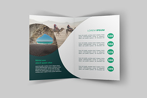 Travel Agency Bi Fold Brochure