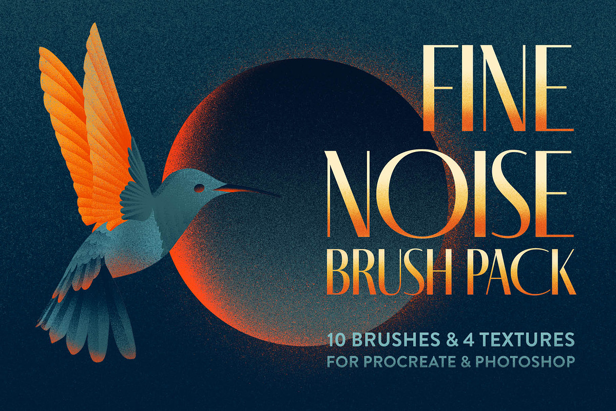 Fine Noise Brush Pack, a Brush Add-On by Lisa Jacobs Design (Photo 1 of 4)