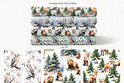 Winterfall watercolor collection, an Object Graphic by EasyArt (Thumbnail 7 of 10)
