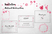 Abstrack Watercolour Invitation, an Invitation Template by byfloraison (Thumbnail 4 of 6)