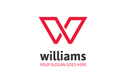 Williams Letter W Logo, a Branding & Logo Template by MLJ studios (Thumbnail 1 of 3)
