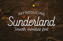 Sunderland - Smooth script font