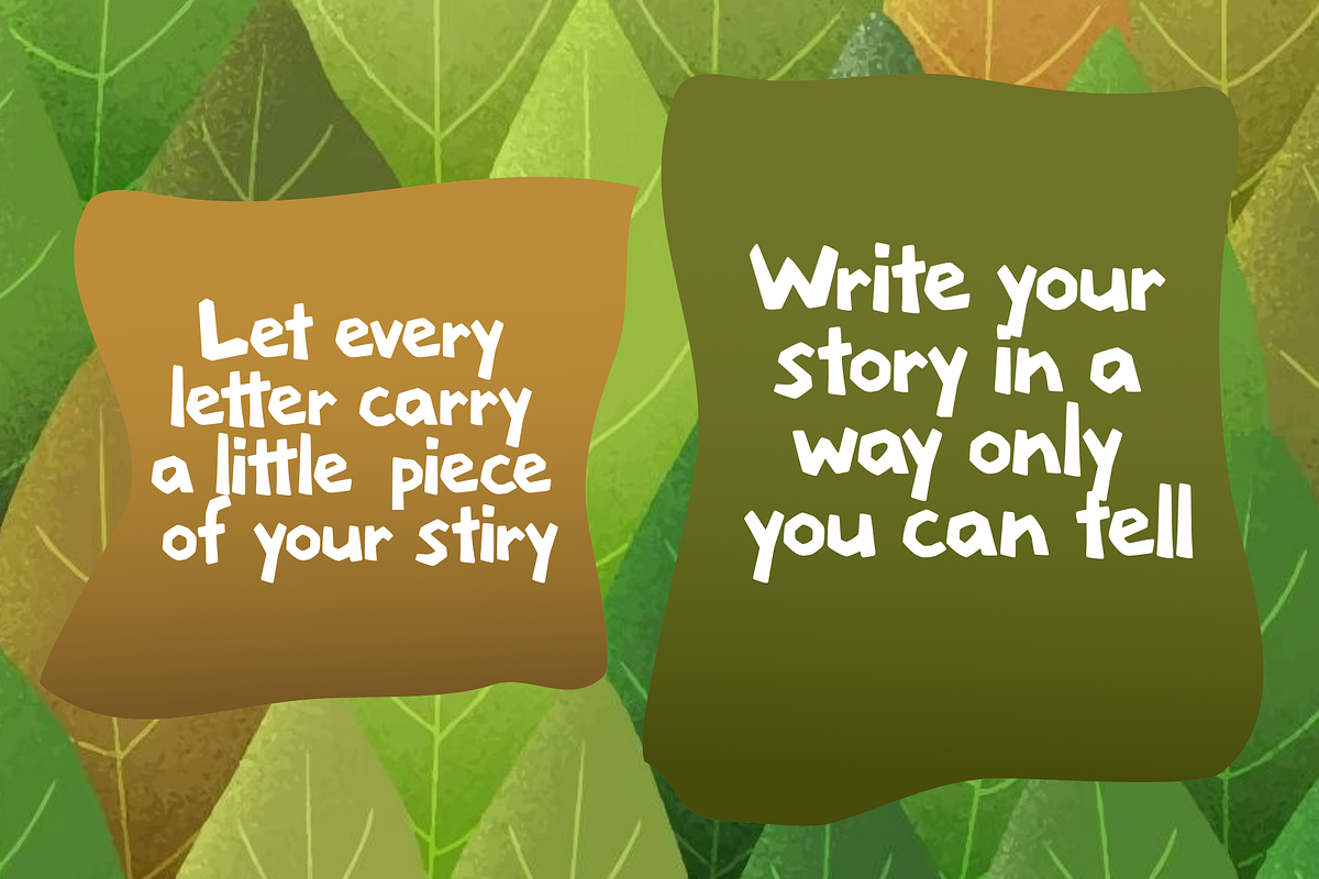 Nareko - Display Font, a Handwritten Font by Majelis Art (Photo 4 of 7)