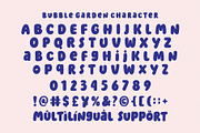 Bubble Garden - Playful Bubble Font, a Sans Serif Font by Four Lines Std. (Thumbnail 11 of 11)