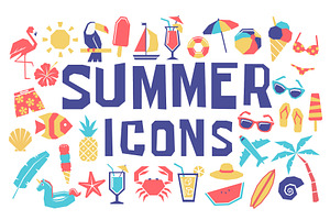 Vector Summer Icons