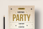 Christmas Party Invitation Templates, a Flyer Template by MightyDesign (Thumbnail 4 of 8)