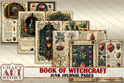 Book Witchcraft junk journal Pages, an Object Illustration by CraftArtStory (Thumbnail 4 of 7)