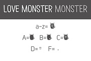 Love Monster, a Sans Serif Font by Brittney Murphy Design (Thumbnail 4 of 4)