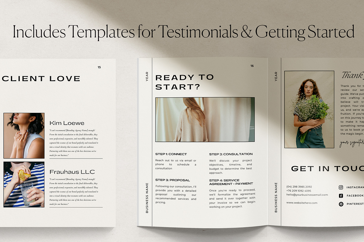 Branding Services & Pricing Guide, a Branding & Logo Template by HelloKarla (Photo 7 of 8)