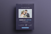 Funeral Program Template Obituary, an Invitation Template by Creatiya Type (Thumbnail 3 of 6)
