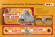 Ramadan Food Youtube & Canva, a Social Media Template by Attype (Thumbnail 1 of 5)