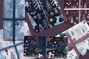 Whimsical Christmas Patterns