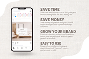 Interior Design Instagram Templates, a Social Media Template by EliteMatidi (Thumbnail 5 of 9)