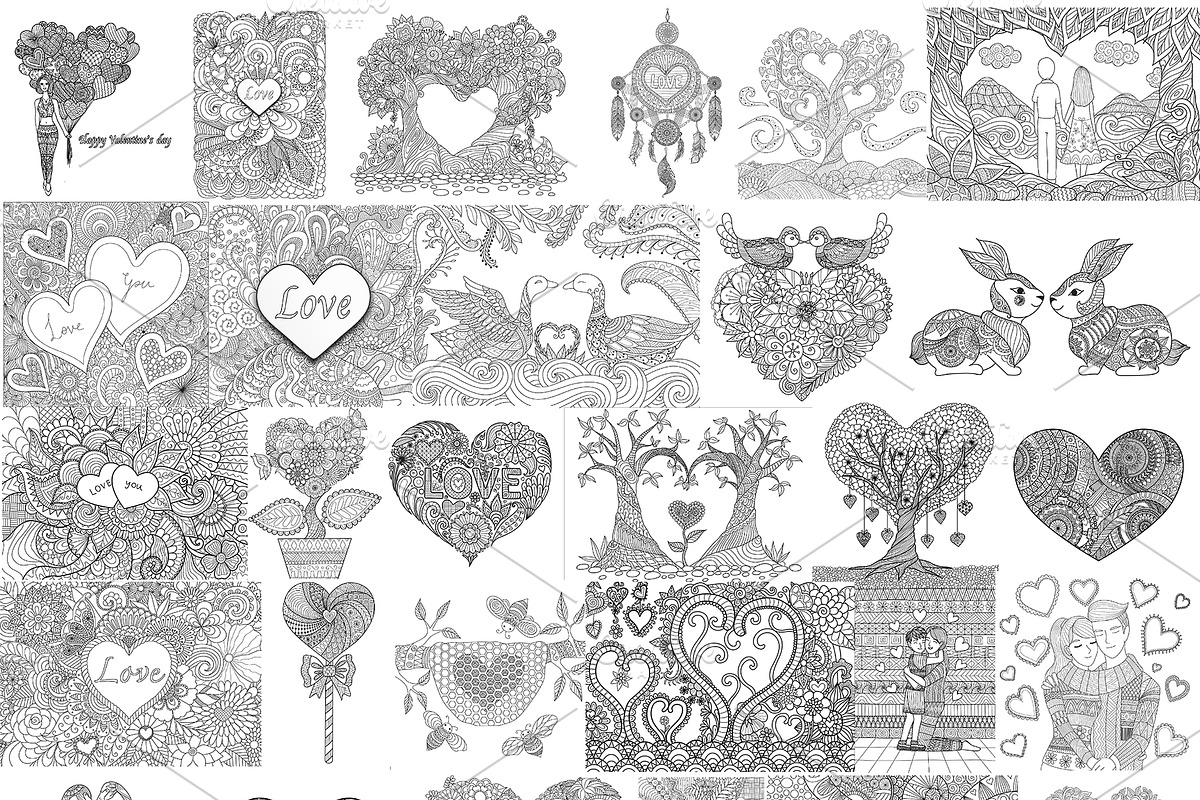 150 Designs -- LOVE-SPRING -SUMMER, an Illustration by Somjai King (Photo 2 of 4)