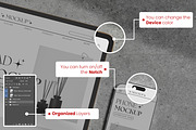 Device Mockup: iPhone & iPad Pro, an iPhone Mockup by mockupocka (Thumbnail 3 of 15)
