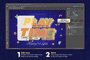 Sliced 3D Text Effects – 6 PSD, a Layer Style Add-On by Andrew Skoch Design (Thumbnail 2 of 9)