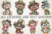 Leprechaun Animal Character Clipart, an Animal Illustration by RobertsArt (Thumbnail 2 of 5)