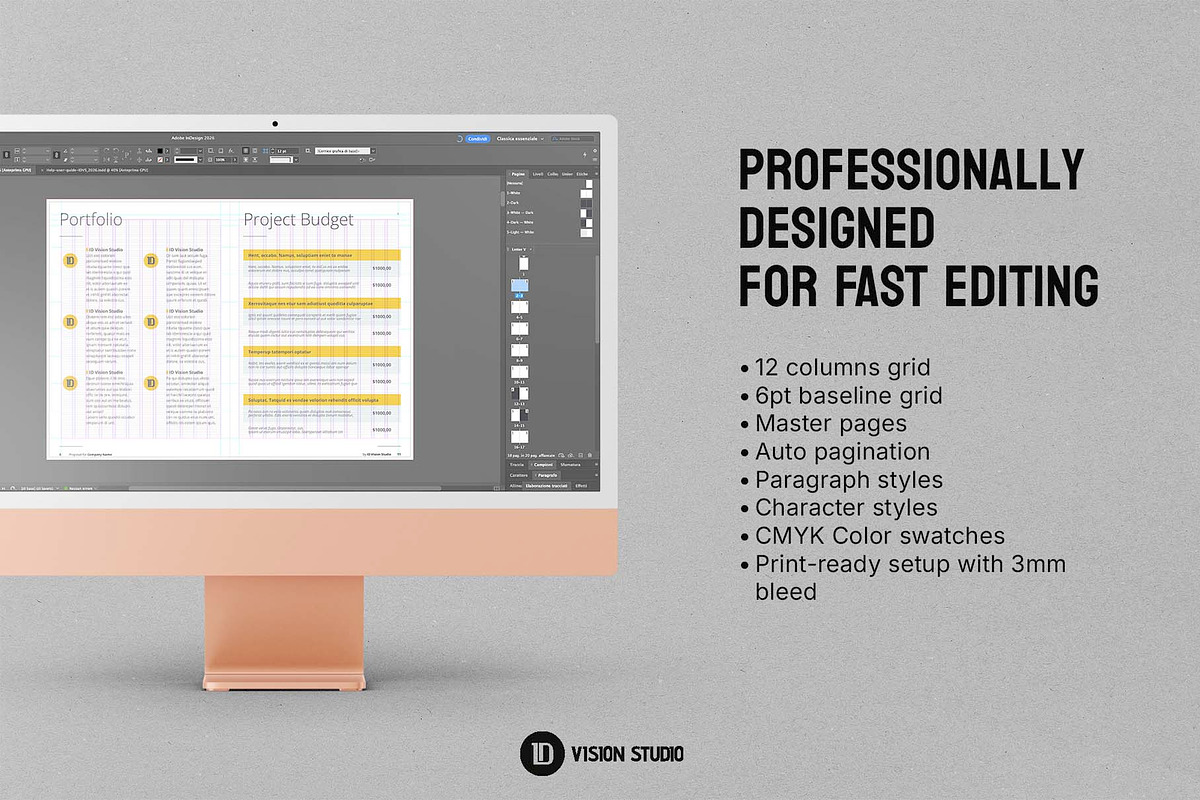 Minimal Proposal Canva InDesign, a Brochure Template by ID Vision Studio (Photo 11 of 16)