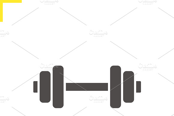 Dumbbell Icon. Vector
