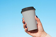 Paper Coffee Cup Mockup, a Cups & Container Mockup by Designer Dude (Thumbnail 2 of 2)