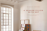 Modern Handmade Christmas Prints, a Background Graphic by Laras Wonderland (Thumbnail 8 of 10)