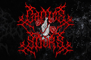 Blasphemy Black Metal Font