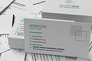 CORPORATE BUSINESS CARD, a Business Card Template by Graphic Origin (Thumbnail 4 of 4)