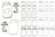 Forest Green Jar Vectors & Clipart, an Illustration by Amanda Ilkov (Thumbnail 3 of 4)