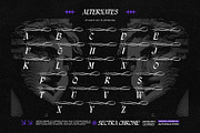Sectra Chrome Typeface, a Blackletter Font by alit design (Thumbnail 12 of 17)