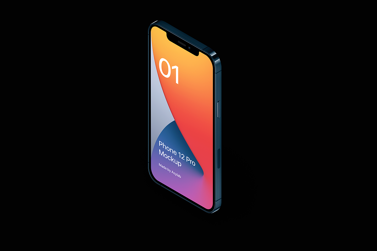 Phone 12 Pro - 20 Mockups Scenes, an iPhone Mockup by Asylab (Photo 20 of 37)