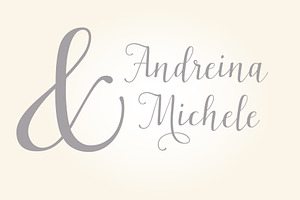 Celadon Modern Calligraphy Font