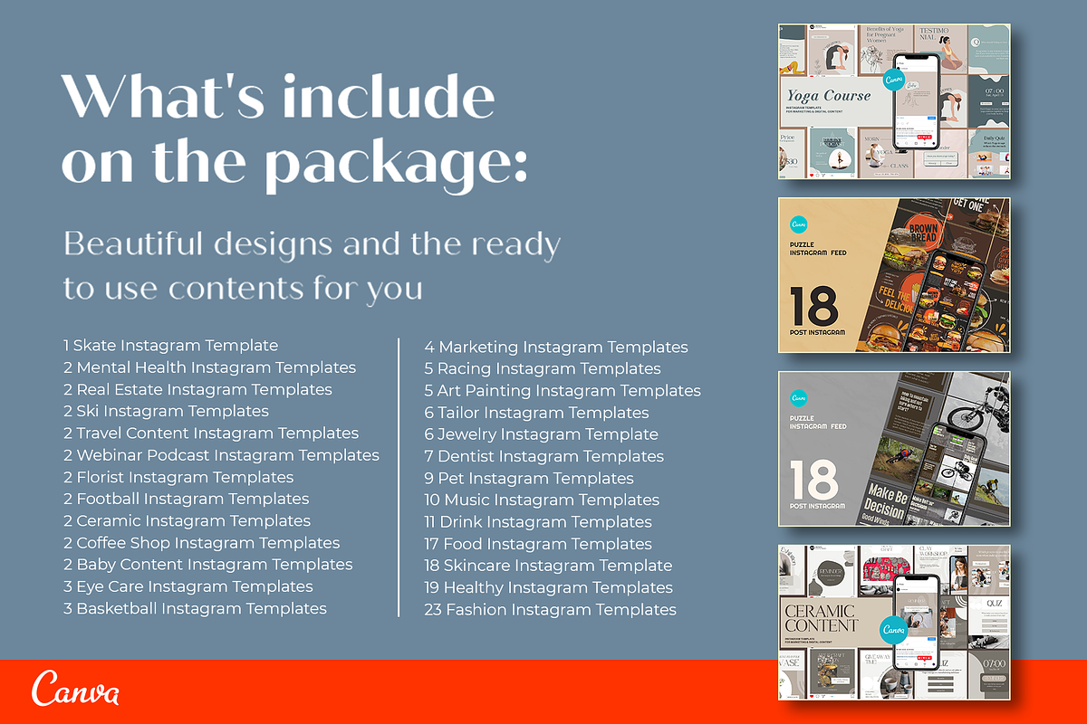 Mega Bundles Instagram | CANVA, a Social Media Template by Azruca (Photo 2 of 12)