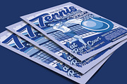 Tennis Tournament Retro Style Flyer, a Flyer Template by Muhamad Iqbal hidayat (Thumbnail 4 of 4)